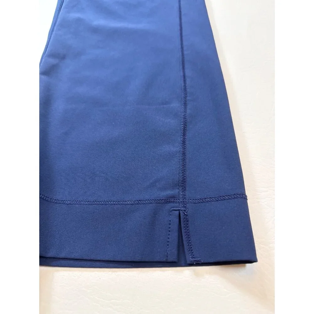 Infinity Wmns 4 Pocket Stretch Drawstr. Navy Scrub Pant small Petite (bin GG157) - Picture 9 of 10